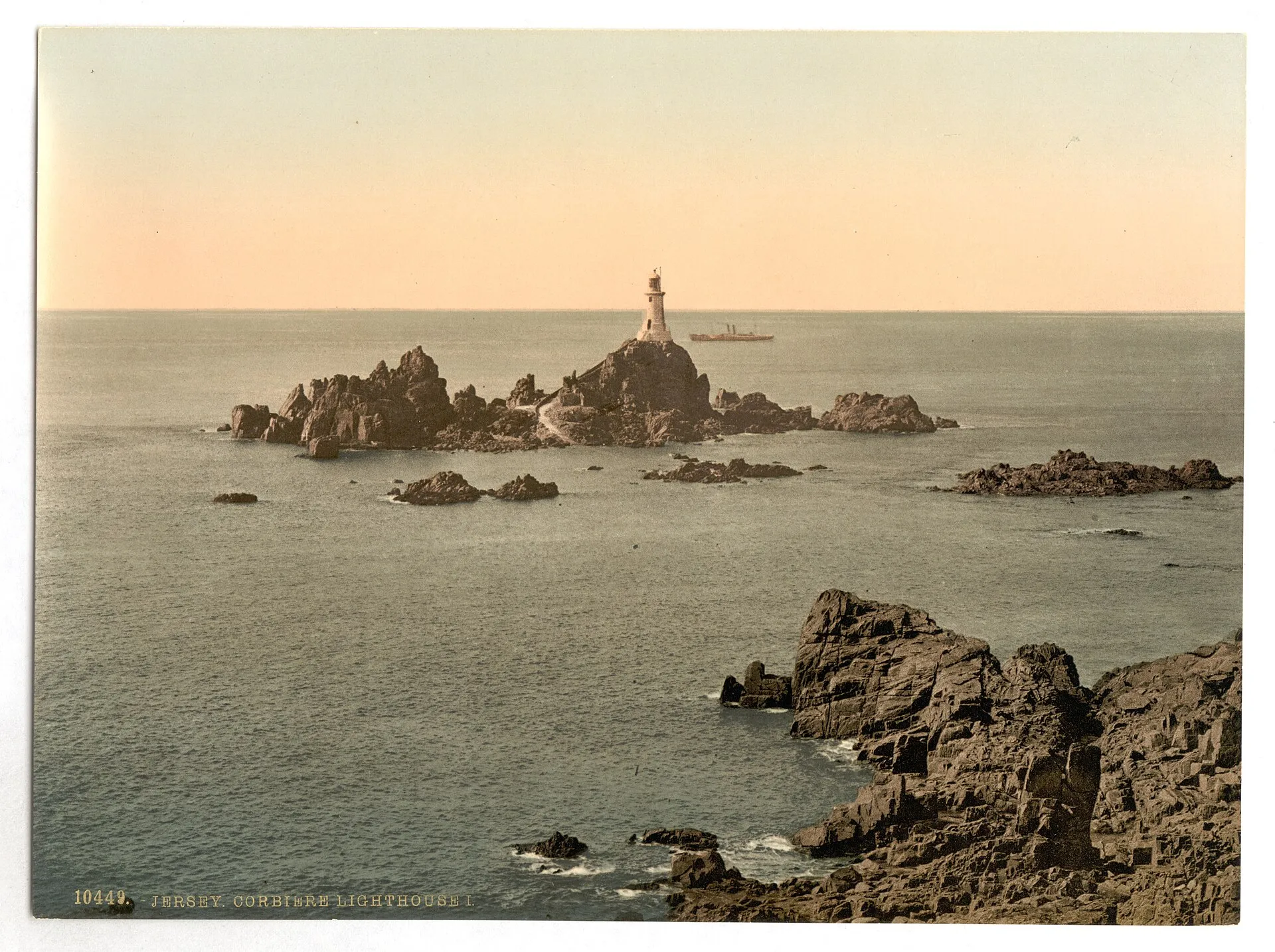 Jersey, Corbiere Lighthouse, I, Channel Islands